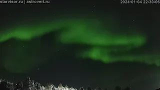 Quadrantids and Northern Lights | Live | Beyond the Arctic Circle