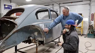 Vw Beetle Restoration 1959 Ragtop - Saving this Car