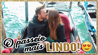 PASSEIO DE GÔNDOLA + LUGAR MAIS ROMANTICO - Vlog Itália 2 (VENEZA)