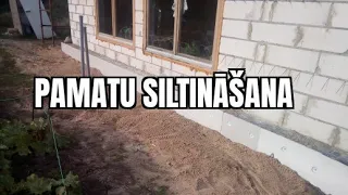 SIENAS PAMATU SILTINĀŠANA