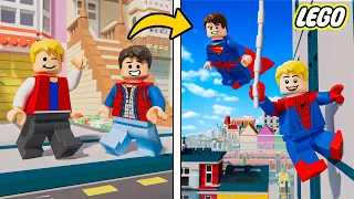 Viramos SUPER HERÓIS no LEGO!