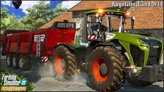 Buying NEW CLAAS XERION 5000 & Fertilizer Equipment🔹#AngeliterLand Ep.14🔹#FarmingSimulator22🔹#4K