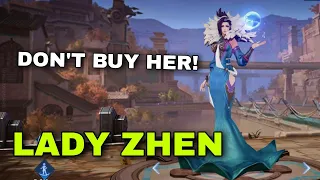 WATCH THIS VIDEO BEFORE YOU BUY THIS HERO | LADY ZHEN - HONOR OF KINGS