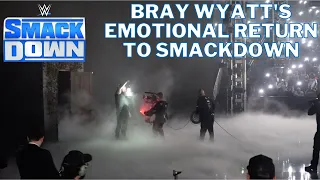 Bray Wyatt returns on Smackdown LIVE to crazy crowd reaction (October 14, 2022)