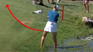 CRAZIEST GOLF SHOTS - LPGA + USGA | WSN