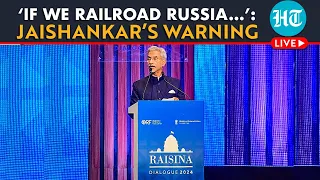 Jaishankar Defends Russia Amid Tensions With West, Slams China | Raisina Dialogue 2024