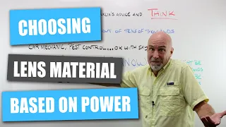 Choosing Lens Material Based on Lens Power