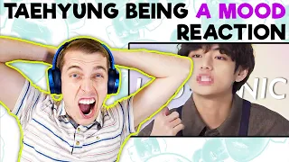 😂 FIRST TIME REACTING TO TAEHYUNG being a whole MOOD for 8 minutes straight 😂