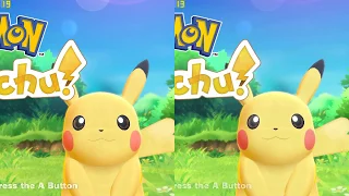 Pokémon Let's Go, Pikachu! Comparsion | Yuzu Canary 2267 vs Yuzu Canary 2516 (Frame improvement)