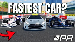 What's the FASTEST Car in Formula Apex?