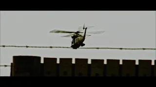 Bullets of Justice airwolf helicopter scene