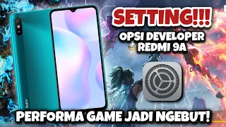 HOW TO SET DEVELOP OPTIONS FOR GAME PERFORMANCE ON REDMI 9A HP WITHOUT CHANGING THE DPI