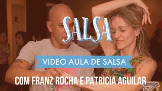 AULA DE SALSA SHINES COM FRANZ ROCHA E PATRICIA AGUILAR PASSO A PASSO E ADQUIRA DVD SALSA INICIANTE