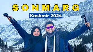 Sonmarg in 2024 | Thajiwas glacier, pony ride & snowfall update | Winter Wonderland, Kashmir Vlog