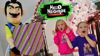 Hello Neighbor Steals Our Christmas Presents! Missing Toys Scavenger Hunt!!!