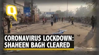 Coronavirus Scare: Shaheen Bagh Protest Site Cleared Amid Lockdown in Delhi | The Quint