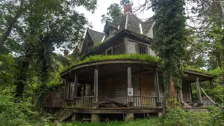 Oscura villa satanica abbandonata - Nascosta nel profondo della foresta!