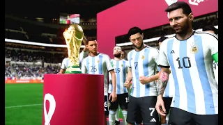 FIFA 23 - ARGENTINA VS FRANCE | FIFA WORLD CUP FINAL 2022 QATAR | PC GAMEPLAY NEX GEN 2023