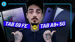 TAB S9 FE vs Galaxy TAB A9+ 5G, o mais barato tem DeX? Qual tablet Samsung vale mais a pena?