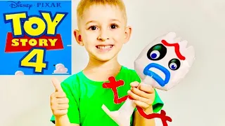 ИСТОРИЯ  ИГРУШЕК 4 🤠  ВИЛКИНС🍴СКВИШ  TOY STORY 4 MAKING FORKY  SKUASH DISNEY