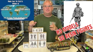 H3 MODELS Product preview stunning 3d printed resin figures IN 1/16  & 1/35