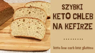 Szybki i prosty KETO CHLEB na kefirze 🍞 Chleb bez glutenu