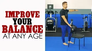 Prevent FALLS with These Simple Balance Exercises for Seniors and Elderly Adults