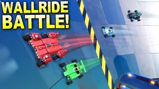 Wall Riding Destruction Derby in the Bowl of Doom! - Trailmakers Multiplayer