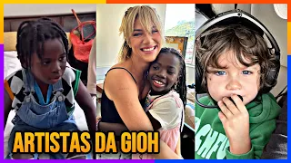 Giovanna Ewbank mostra filha TITI nos BASTIDORES do comércio OREO e a BELEZA do filho BLESS