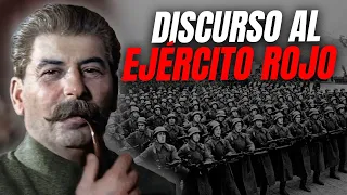 ☭ Discurso de STALIN al EJÉRCITO ROJO - 7 de noviembre, 1941. (En español).