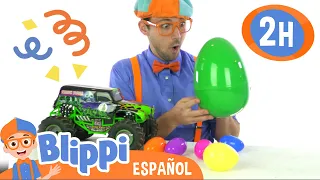 Aprende los colores con los huevos de Pascua | Blippi Español | Videos Educativos para niños