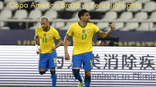 Brazil vs Peru 1-0 Neymar | Copa America | Semi final Highlights 6th July 2021