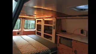 Alaska Van Conversion Build (With furnace)