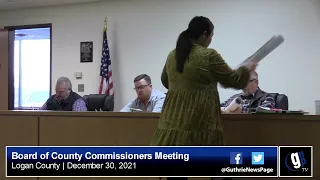 Board of County Commissioners Meeting (December 30, 2021)