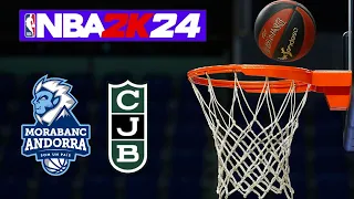 [LIGA ENDESA 2023/2024] MoraBanc Andorra vs Joventut Badalona (SIMULACIÓN)  NBA2K24 [4K]