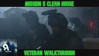 Mission 5 "Clean House" Veteran Walkthrough | Call of Duty Modern Warfare 2019