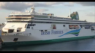 Irish Ferries Ulysses tour. Holyhead to Dublin