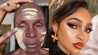 VIRAL MAKEUP 🔥😱 WHAT SHE WANTED VS WHAT SHE GOT 😳 MAKEUP TRANSFORMATION 💉