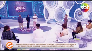 JR BOBINHO, MAINHA E AROLDO NO (FAMOSOS DA INTERNET) PROGRAMA DE ELIANA - SBT