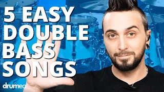 5 Easy Double Bass Songs - Drum Lesson