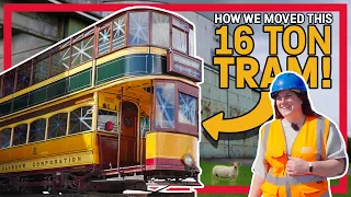 How do you move an enormous tram from 1901? | Behind the Scenes