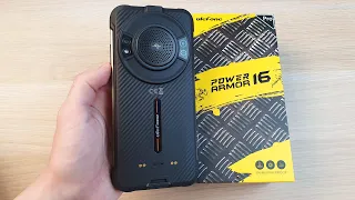 ULEFONE POWER ARMOR 16 PRO - ТЕЛЕФОН С МОЩНЫМ ДИНАМИКОМ!