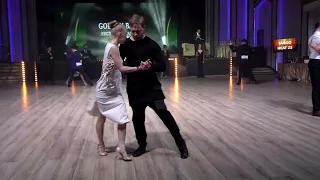 Pavel Sobiray and Victoria Testova. Golden Ball. Танец 1.