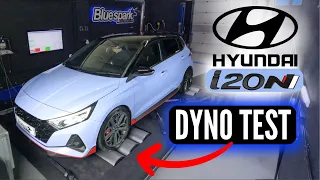 Hyundai i20N 1.6 T-GDi 201bhp/204ps Dyno Test with Bluespark Tuning Box