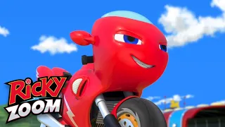 Ricky's New Friends ⚡️Ramp It Up ⚡️ Motorcycle Cartoon | Ricky Zoom