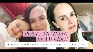 OH CRAP| Potty Training| Everything You REALLY Need To Know