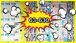 Thai Lotto 3UP Direct Set Single Digit Tass and Pairs 1-3-2021