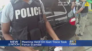Meeting Held On Gun Trace Task Force Scandal