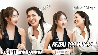 (FayeYoko) YOKO EXPOSED FAYE BEHIND CAM during Retro Magazine Interview 🤭