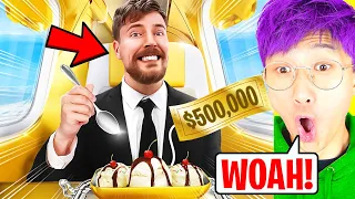 LANKYBOX Reacting To MrBEAST - $1 vs $500,000 Plane Ticket!